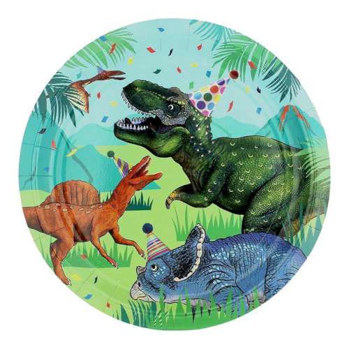 Dinosaur Party Plates - Click Image to Close